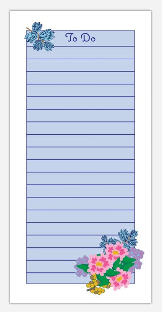 "To Do" Notepad | Goldenrod Grove Stationery Collection (3.8" × 7.8") — vintage item from Guest House Vintage Treasures