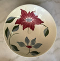 Blue Ridge Pottery Hand-Painted 9" Serving Bowl