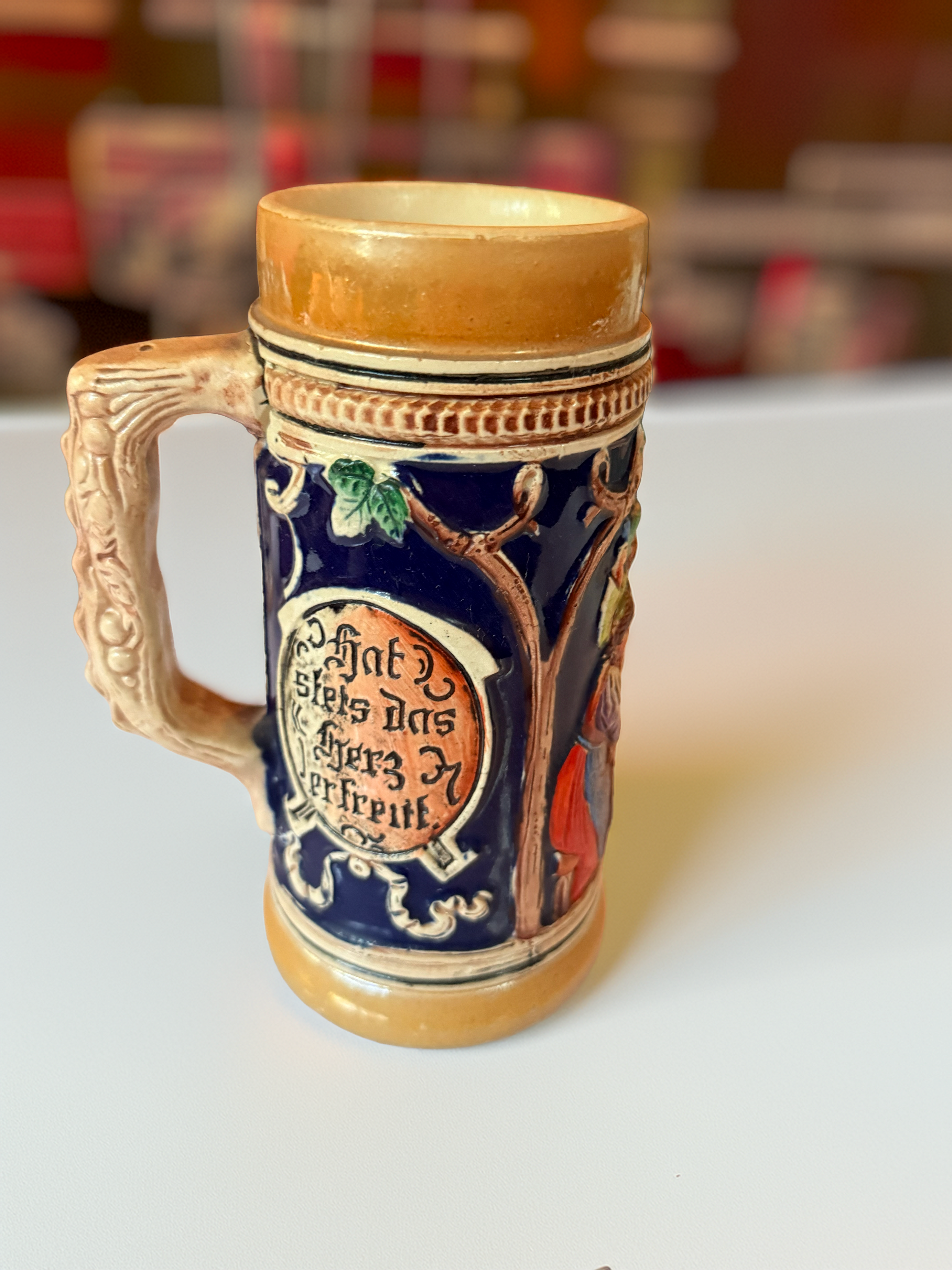 Gertz Vintage German Beer Stein-7" x 4"