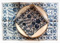 Set of Four Blue and White Block Printed Placemats — vintage item from My Store (view 1)