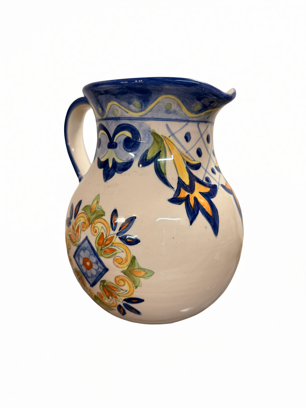 Italian-style Ceramic Pitcher