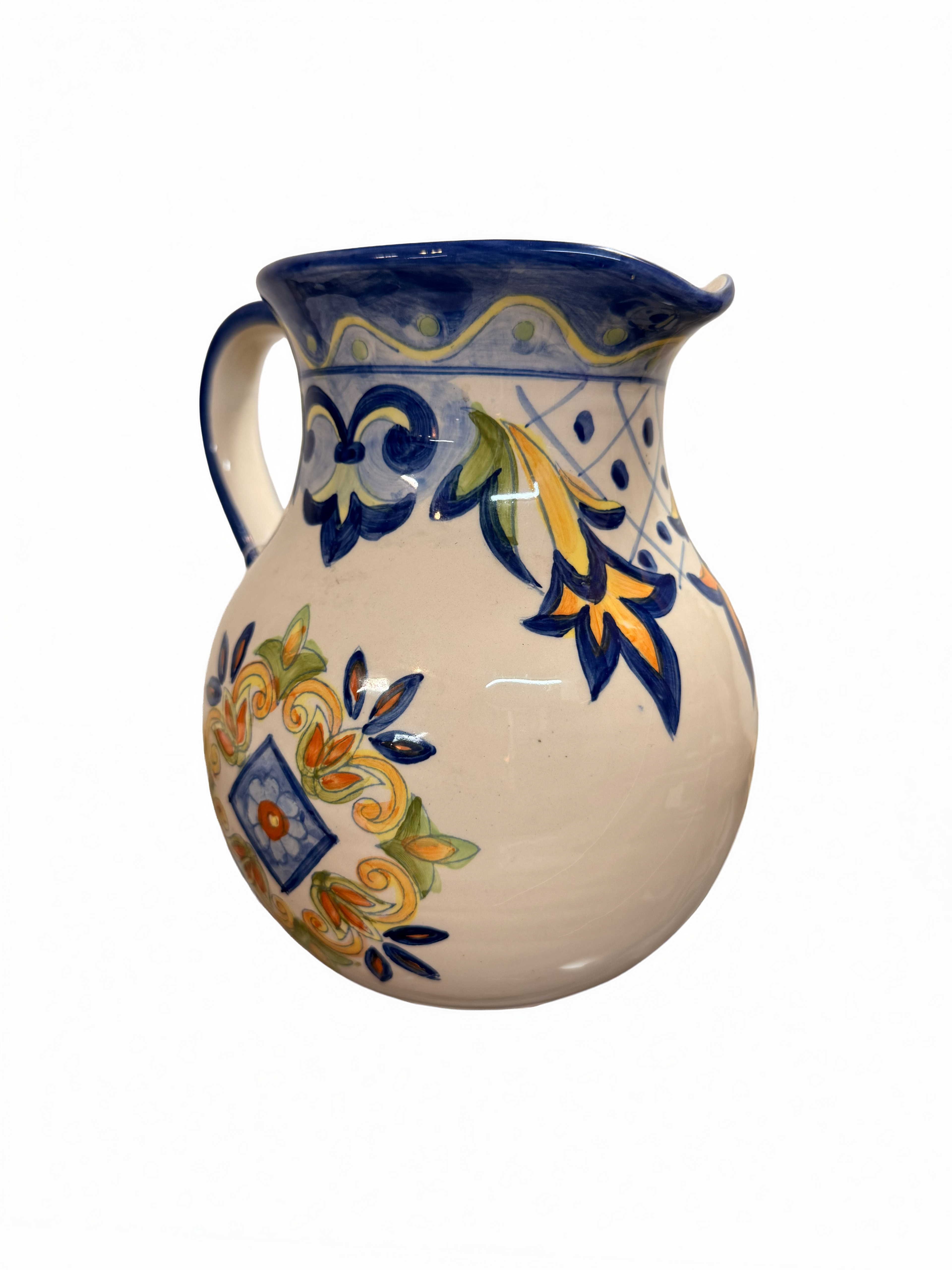Italian-style Ceramic Pitcher