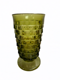 Tall Fostoria Tumbler-American Pattern in Green