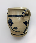 Salt-glazed German Stoneware Crock