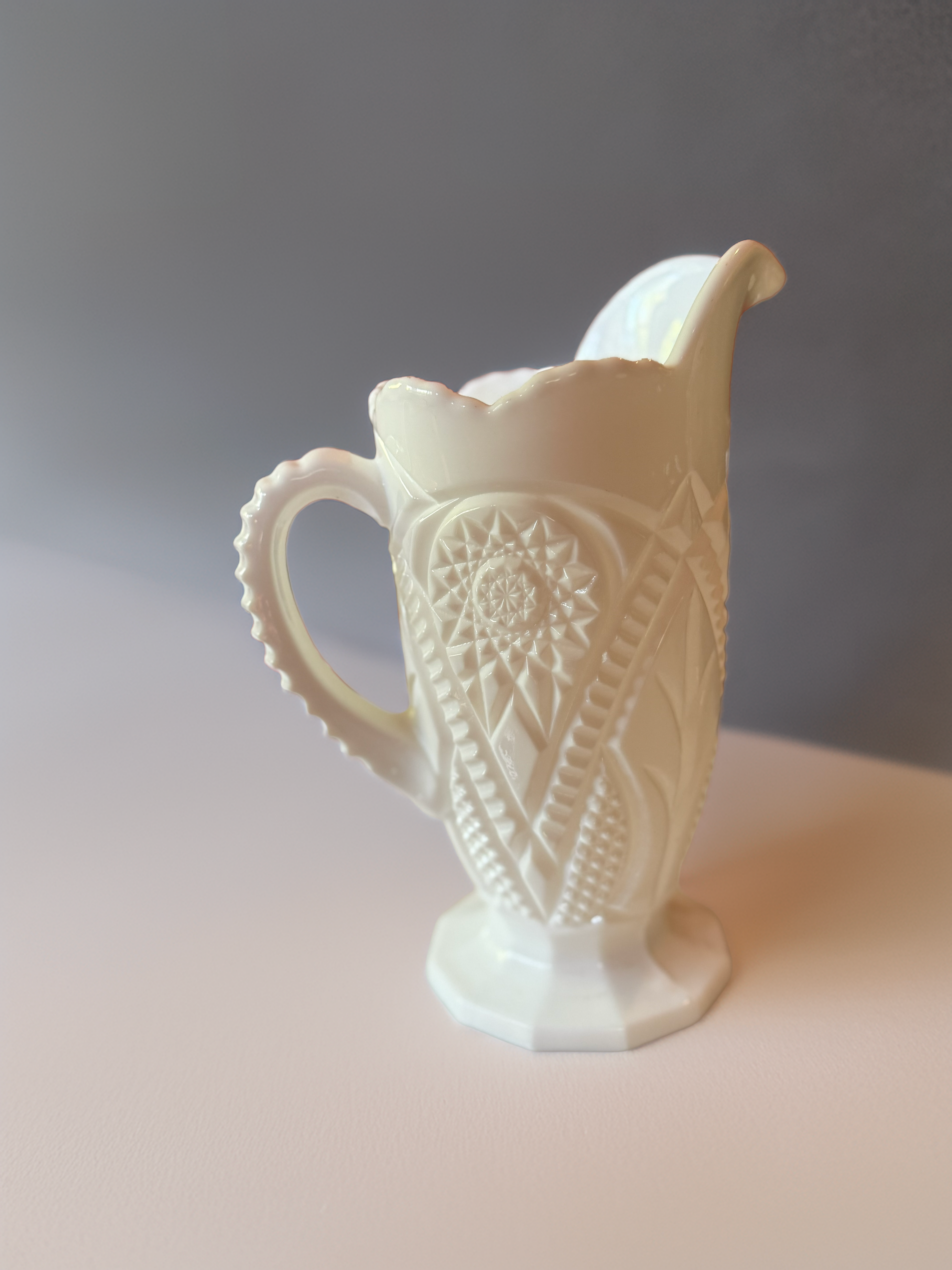 Milk Glass Pitcher