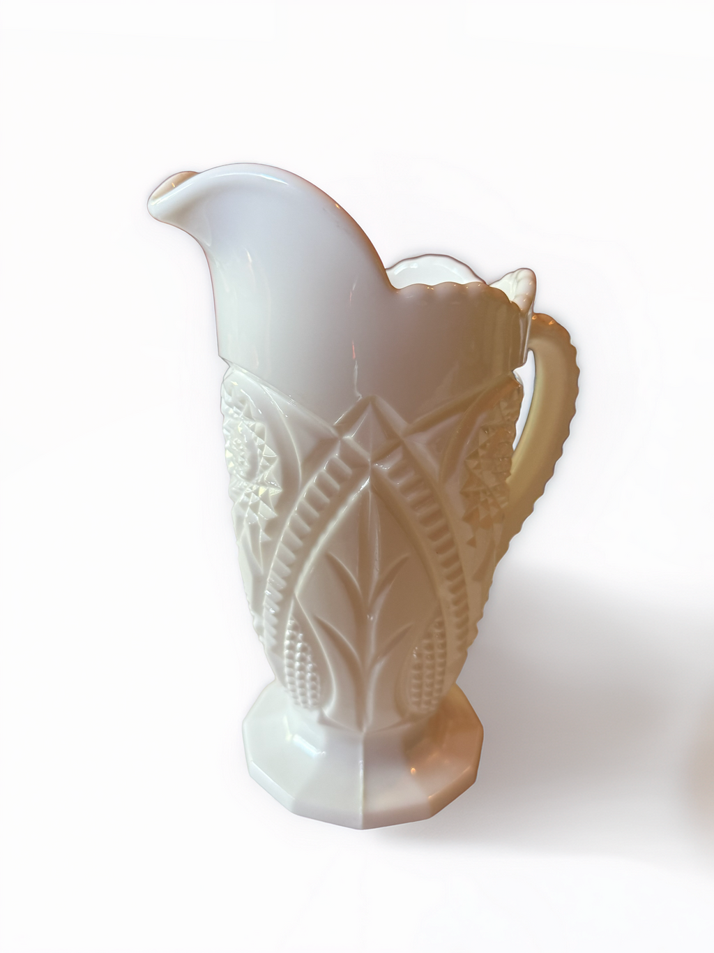 Milk Glass Pitcher