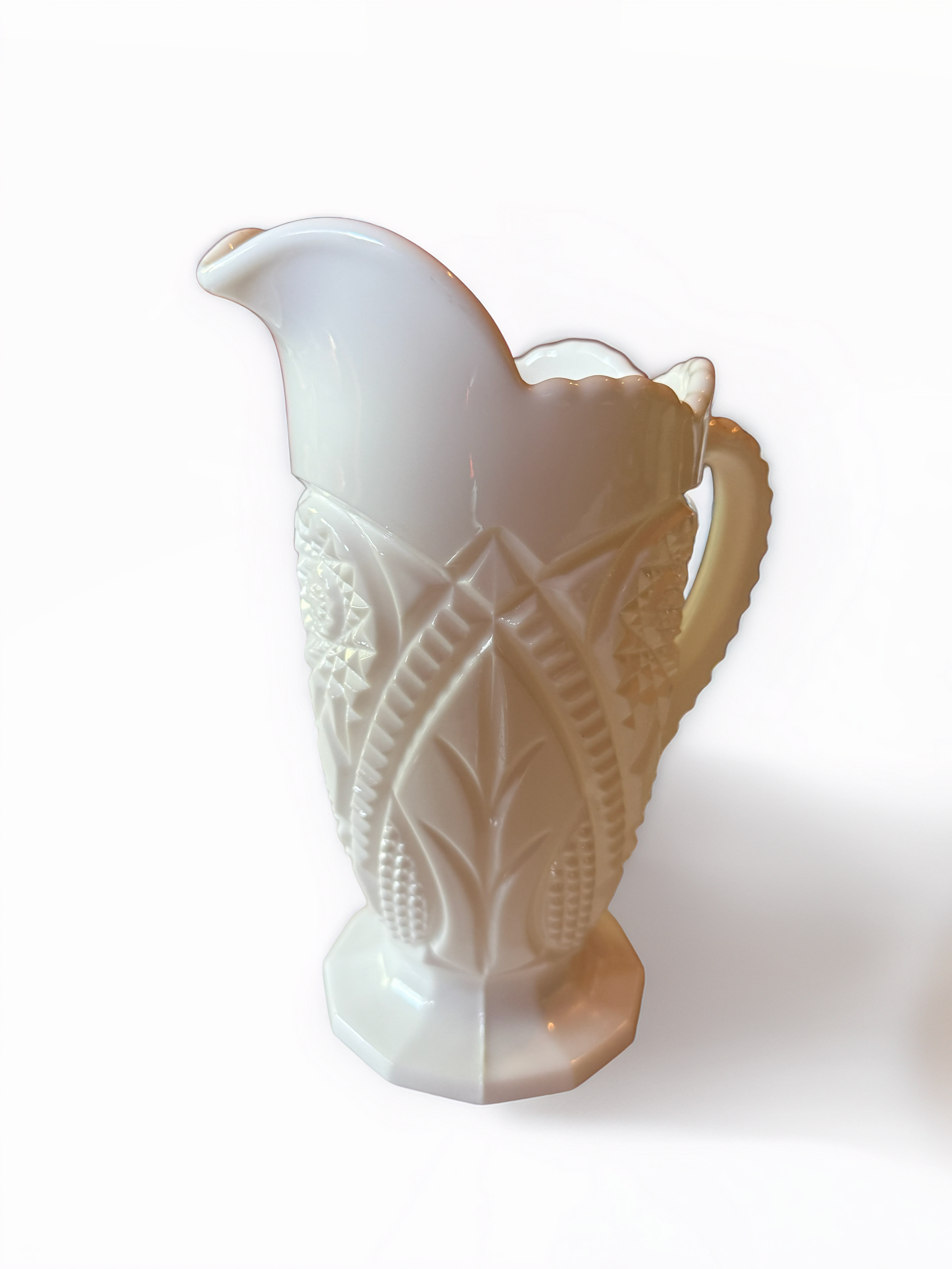 Milk Glass Pitcher