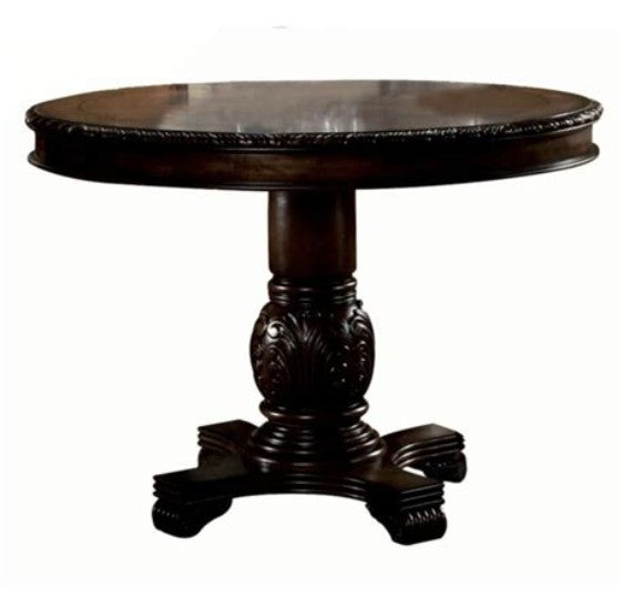 48" Round Solid Wood Dining Table